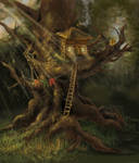 Tree House by raterio