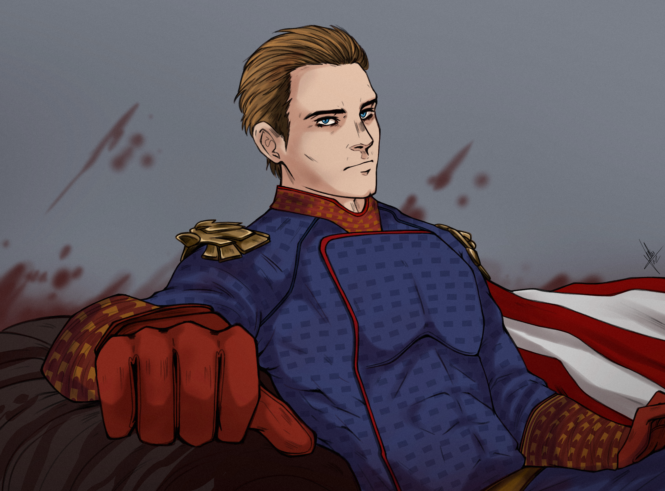 Homelander Custom Dunks Homelander by Julis-Rocks on DeviantArt