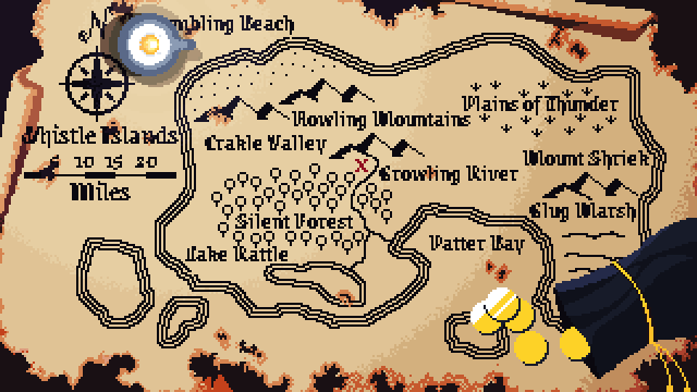 Treasure Map by AniccaFusionPixelArt on DeviantArt