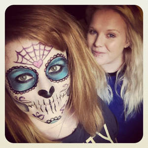 day of the dead make up 2
