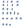 X sprite sheet