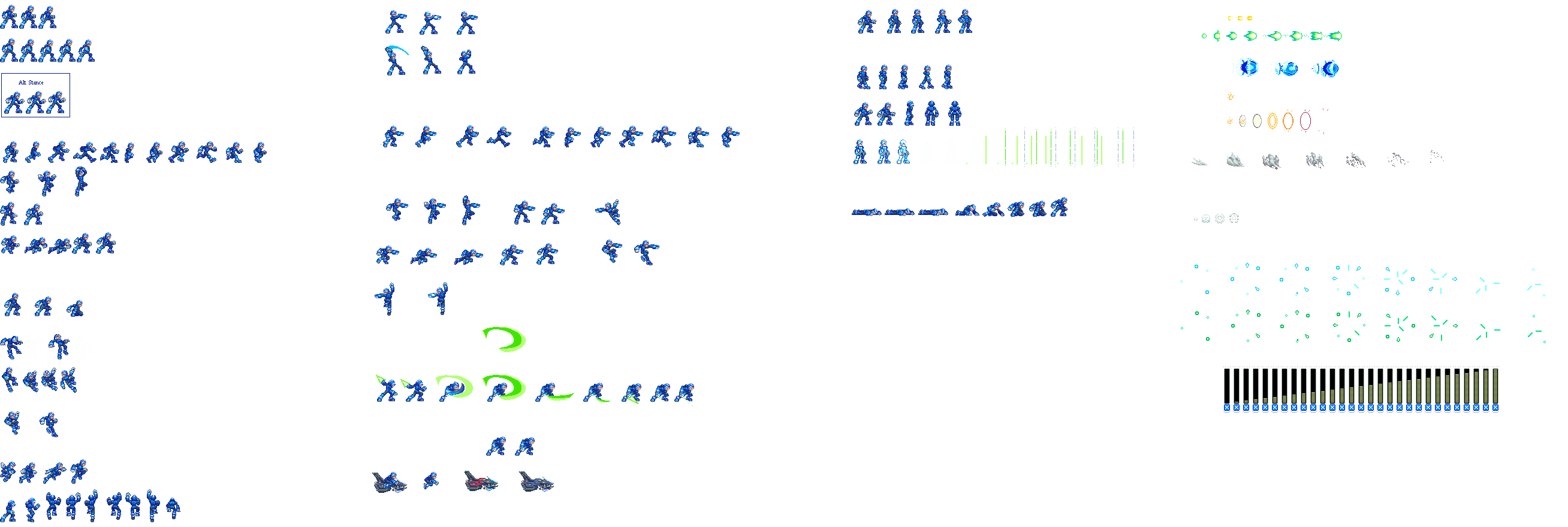 MMZ Original X Sprite Sheet