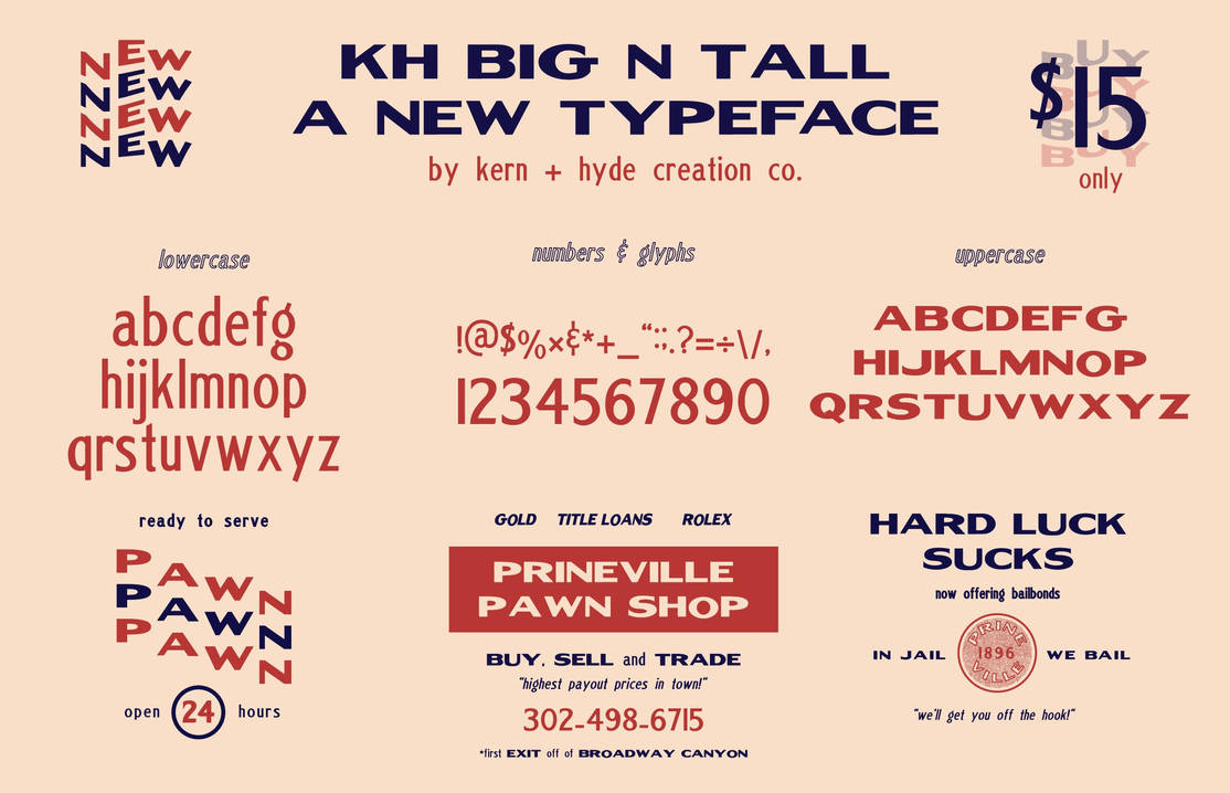 N Typface KH BIG N TALL TYPEFACE by susetituw on DeviantArt