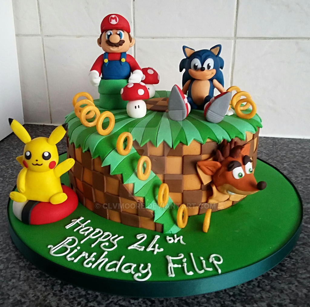 Gamers Cake By Clvmoore On DeviantArt