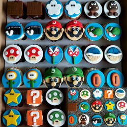 Super Mario Cupcakes