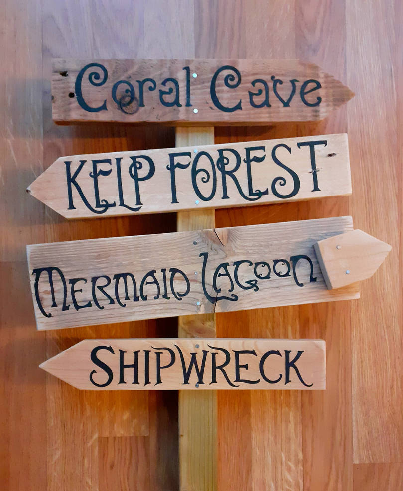 Mermaid Posts Mermaid Sign Post by clvmoore on DeviantArt