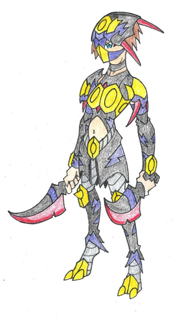PokeMonster Hunter - Seviper Armor by Aonon on DeviantArt