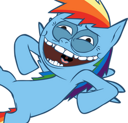 Rainbow Dash No Way