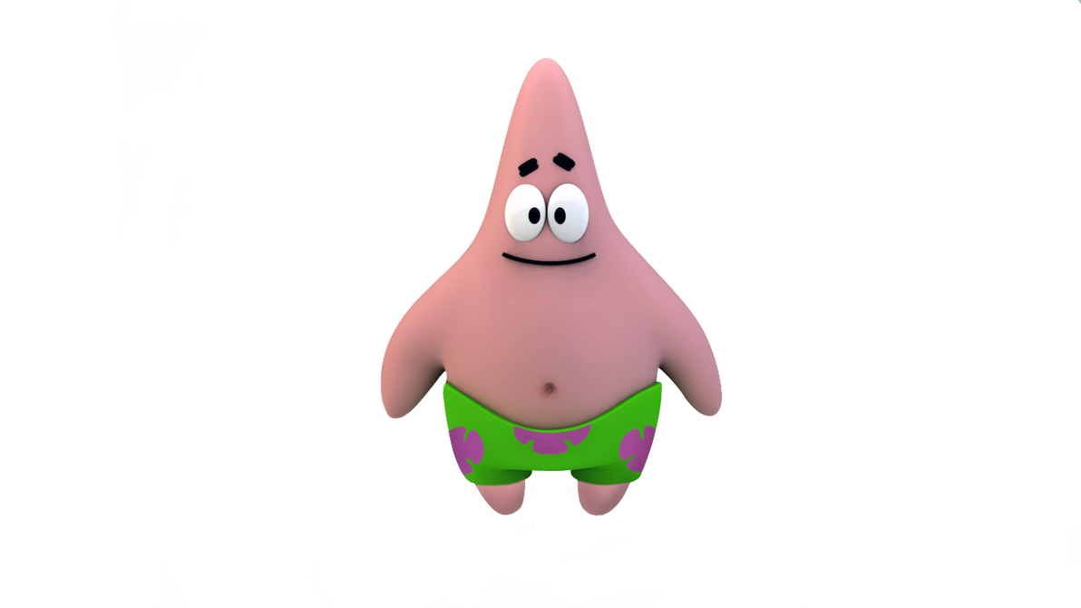 Patrick Star Version 2 By The3DLeopard On DeviantArt.