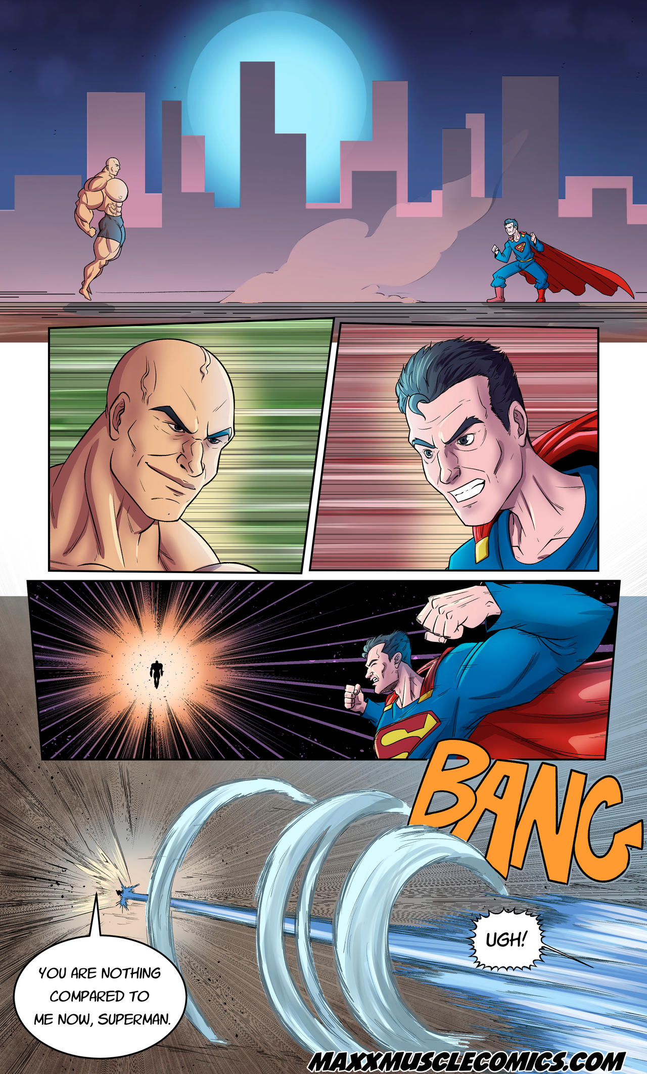 Lex Luthor Muscles Super Lex Luthor - Page 4 by MaxxMUSCLEgrowth on DeviantArt