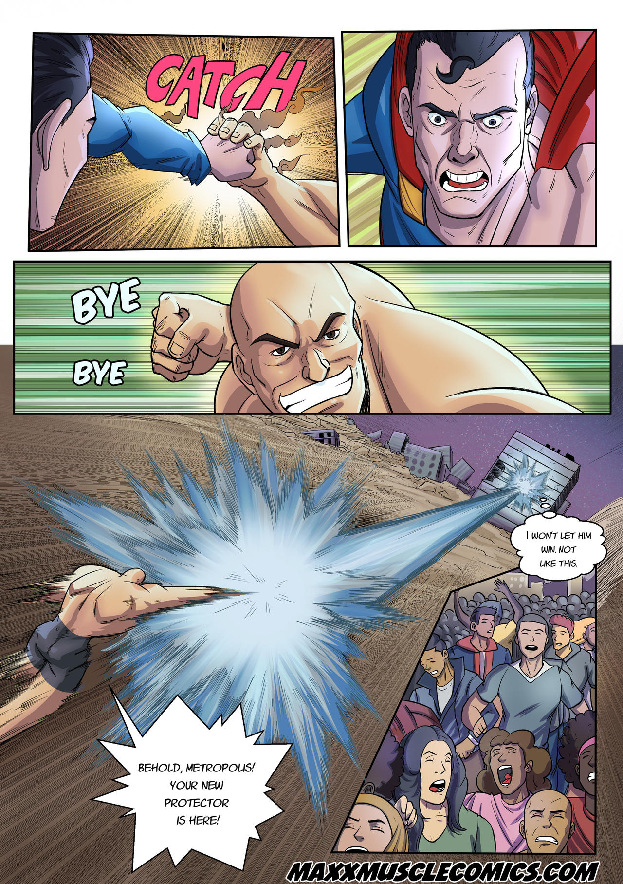 Lex Luthor Muscles Super Lex Luthor - Page 5 by MaxxMUSCLEgrowth on DeviantArt