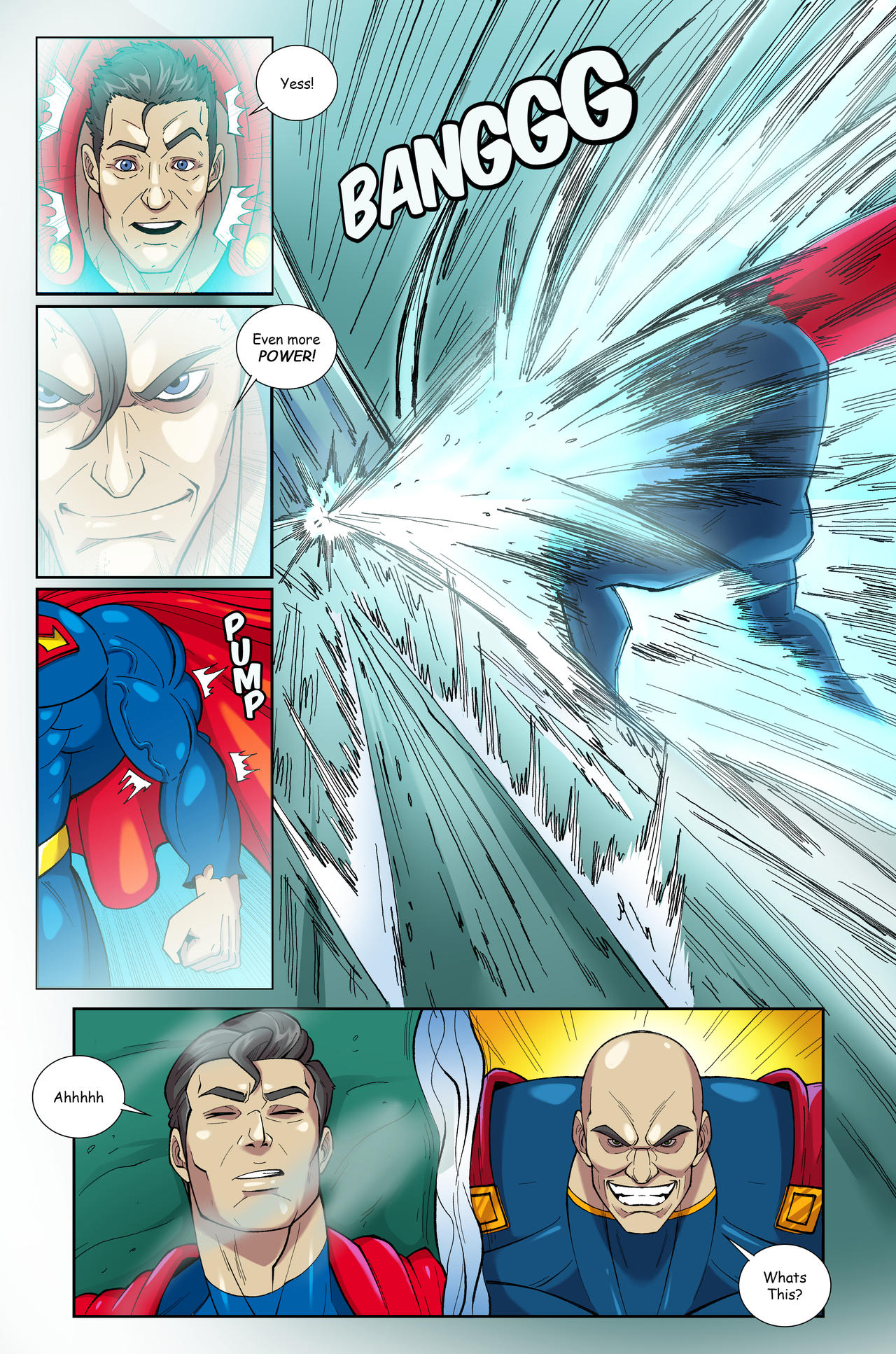 Lex Luthor Muscles Super Lex Luthor Page 6 | Muscle Growth by MaxxMUSCLEgrowth on DeviantArt