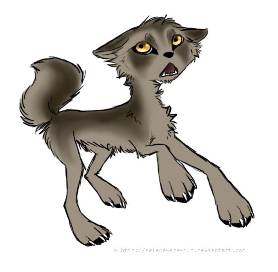 Cartoon wolf example by Mahlattu on DeviantArt