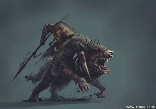 ORC WOLFRIDER