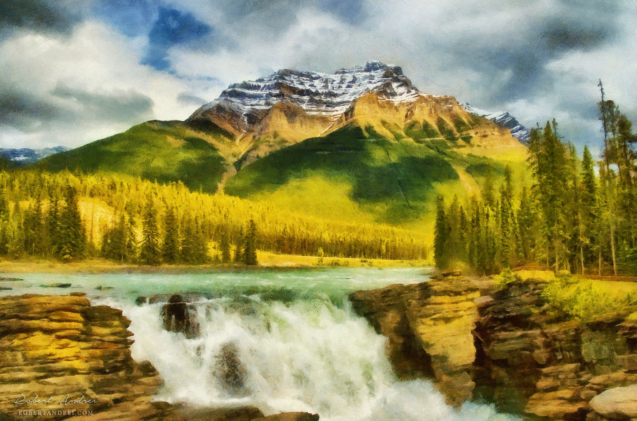 Athabasca Falls