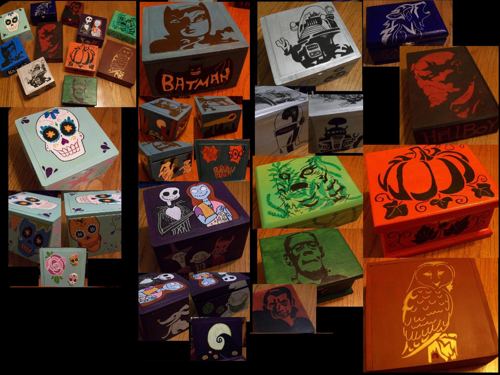 Decorative Boxes by KarToon12 on DeviantArt
