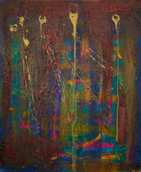 Textural Drip Painting No.1