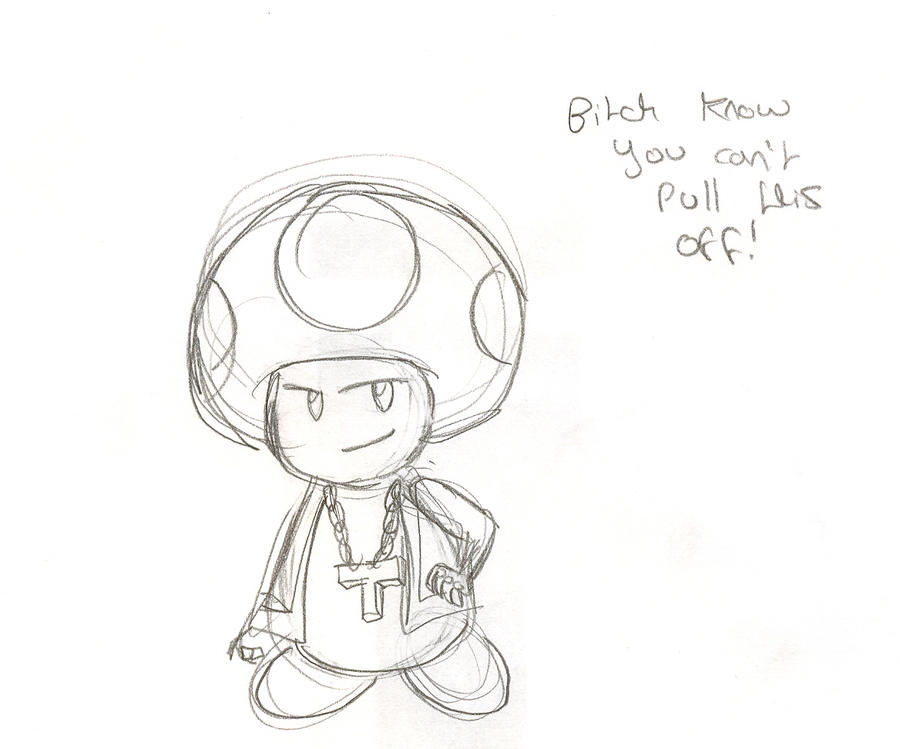 Pimp Toad Sketch