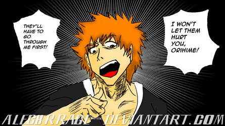 Ichigo Kurosaki Yelling