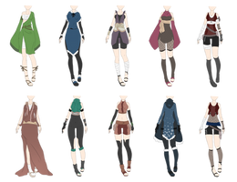 Naruto Outfit Adoptables 8 [CLOSED]