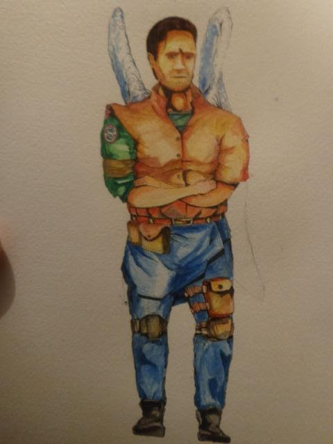 Ray Raphael Drawing Complete concept to Raphael by RaySucessfullyPlanet on DeviantArt