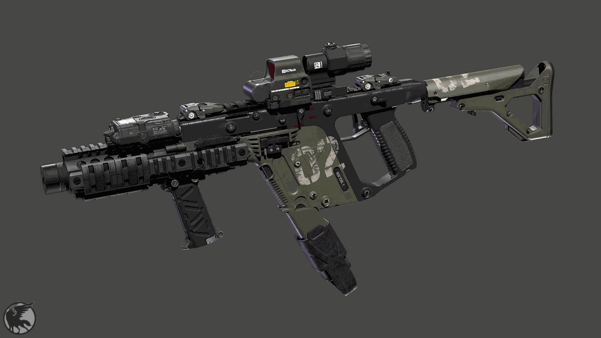 GIF - R6S Kriss Vector Moded by DrWolflow on DeviantArt