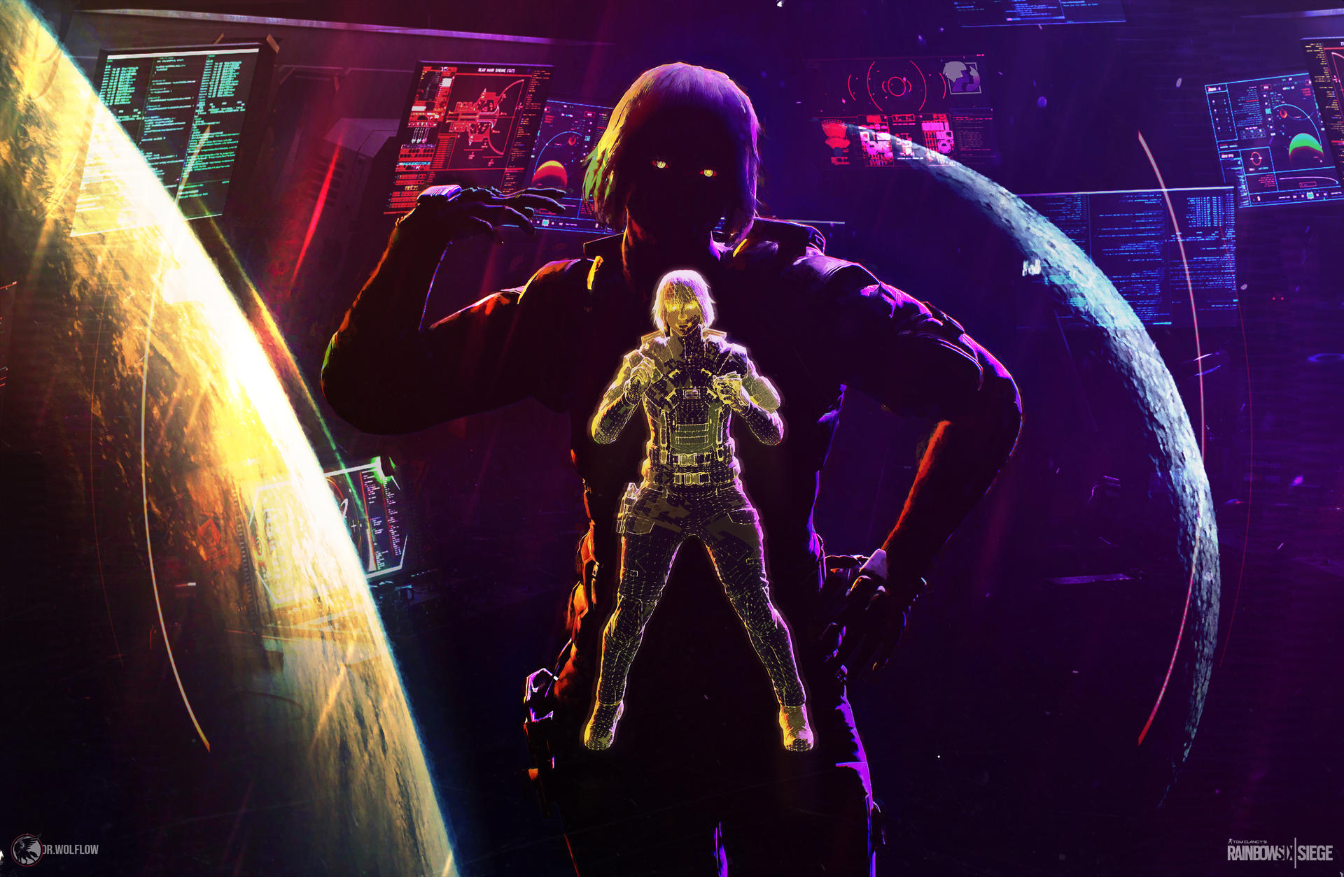 Iana Space queen holo test by DrWolflow on DeviantArt