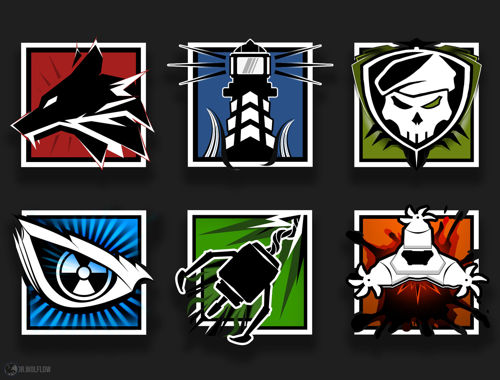 All R6S fan Concept Operators by DrWolflow on DeviantArt