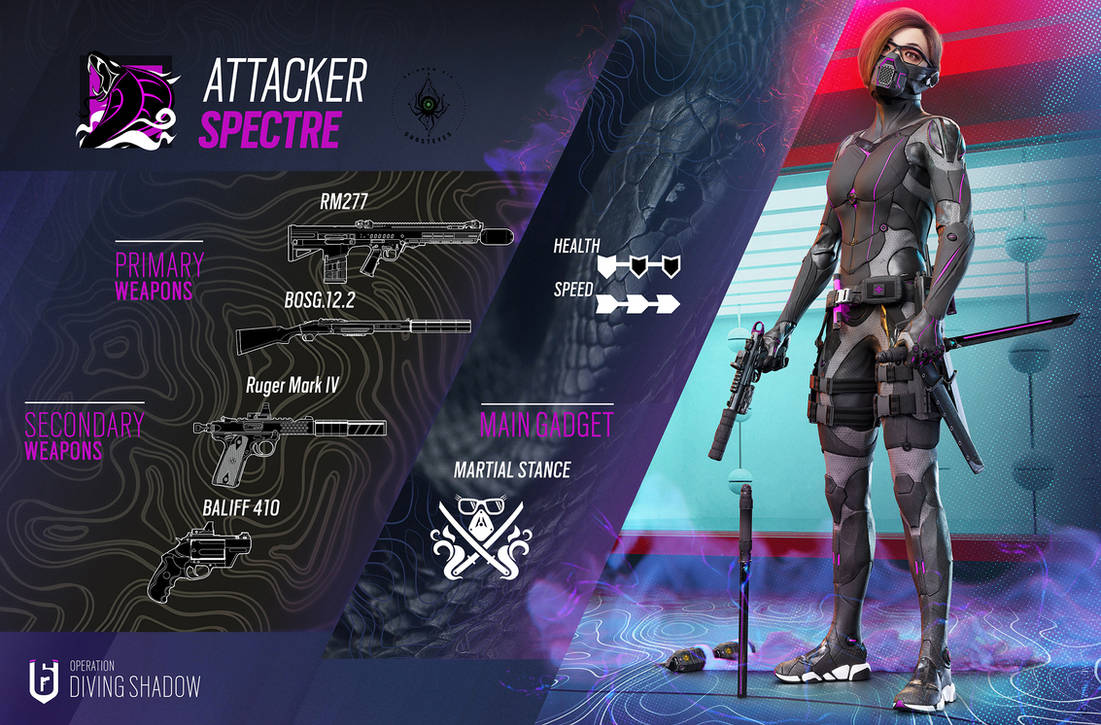 Specteral Spirit R6 Rainbow Six Siege - SPECTRE - info by DrWolflow on DeviantArt