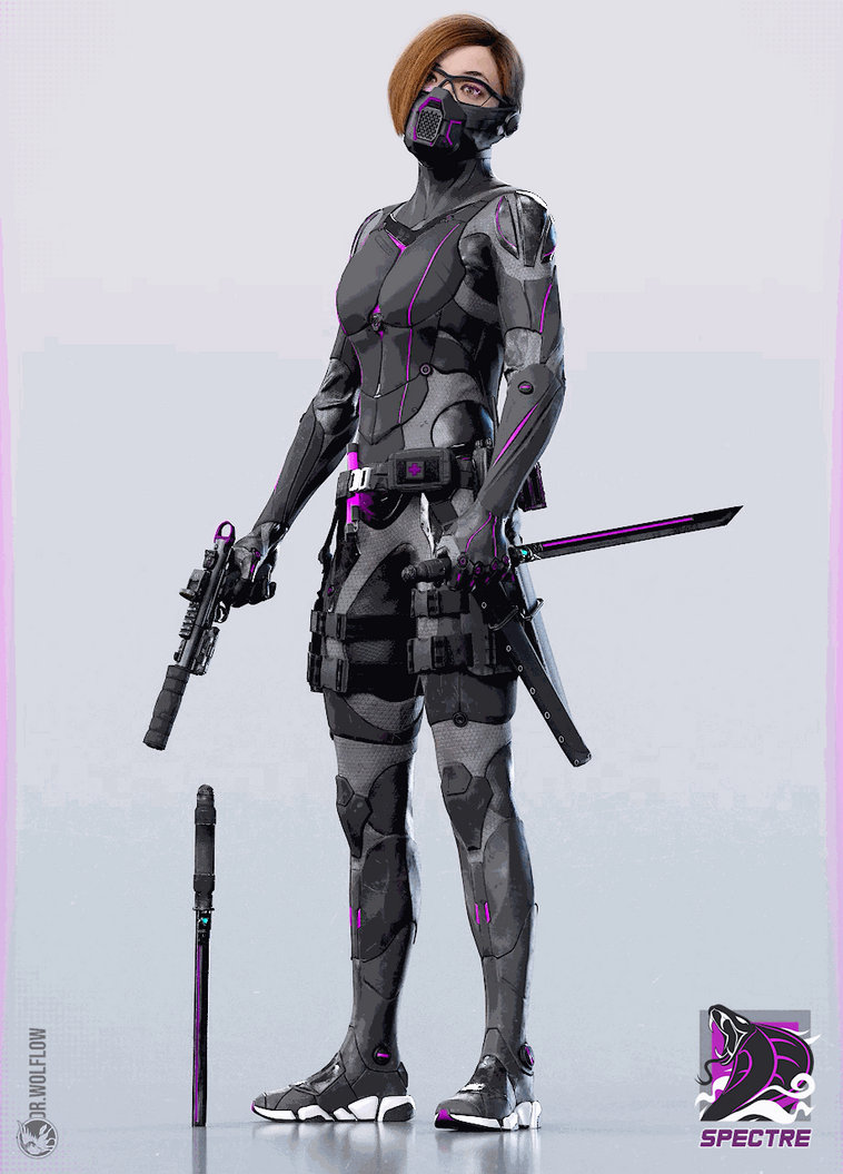 Rainbow Six Siege - SPECTRE Fan Concept Attacker by DrWolflow on DeviantArt