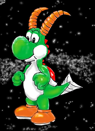 Zodiac Mario_The Sea Goat by Sedna93 on DeviantArt