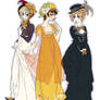 1800's Dresses