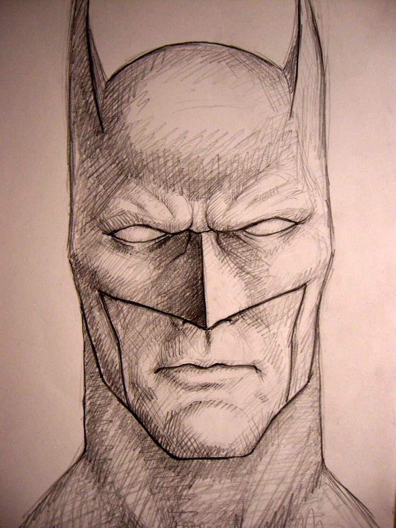 Batman Portrait Simple Batman (portrait) by myconius on DeviantArt