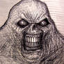 Clayface (pen sketch)