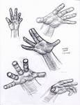Hand Study2 1-3-2014 by myconius