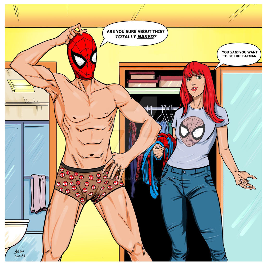 This bit is so much funnier once you've unlocked Spider-Undies : r/Spiderman