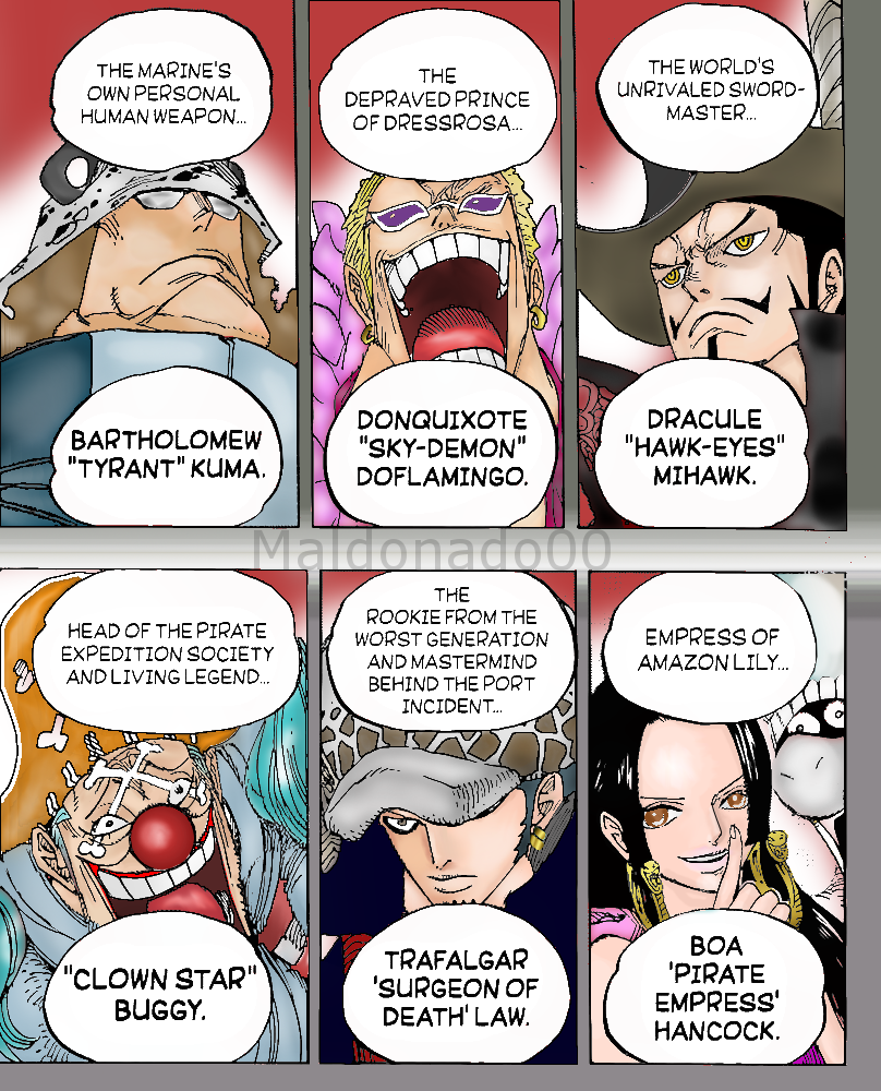 One piece 700 - 15 Ouka Shichibukai