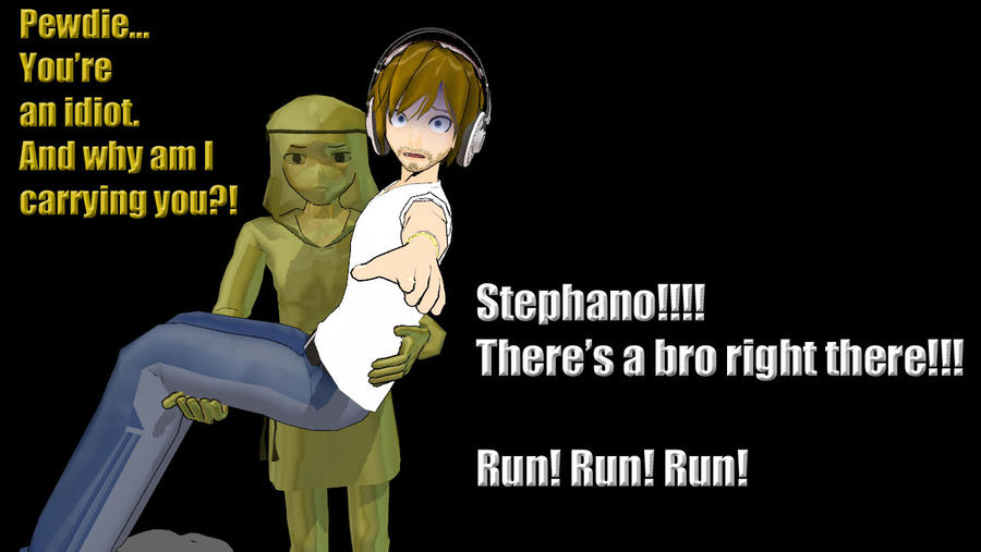 Pewdiepie and Stephano