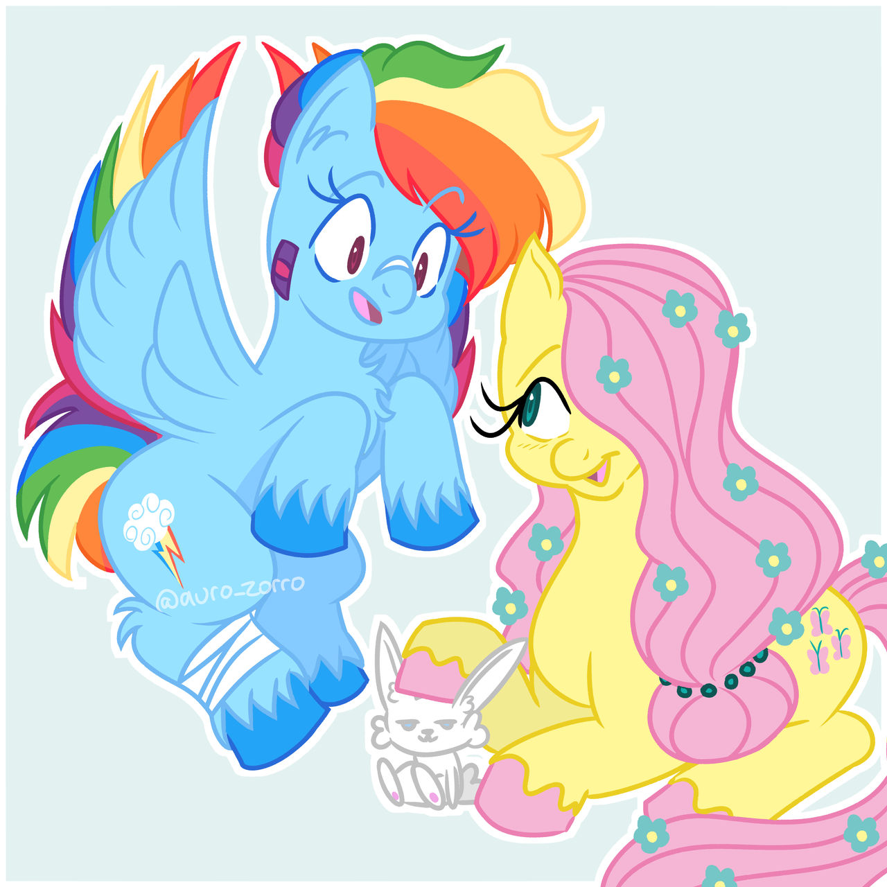 Fludderdash FlutterDash 'w' by AuroZorroX on DeviantArt