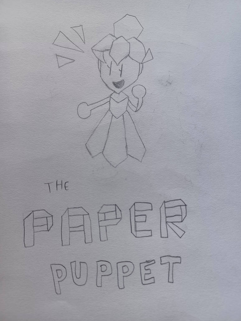 Paper Puppet Drawing by jojogamer0727 on DeviantArt