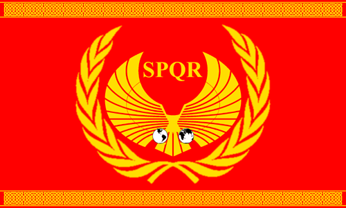 Modern Rome Flag Modern Roman Flag by 1Wyrmshadow1 on DeviantArt