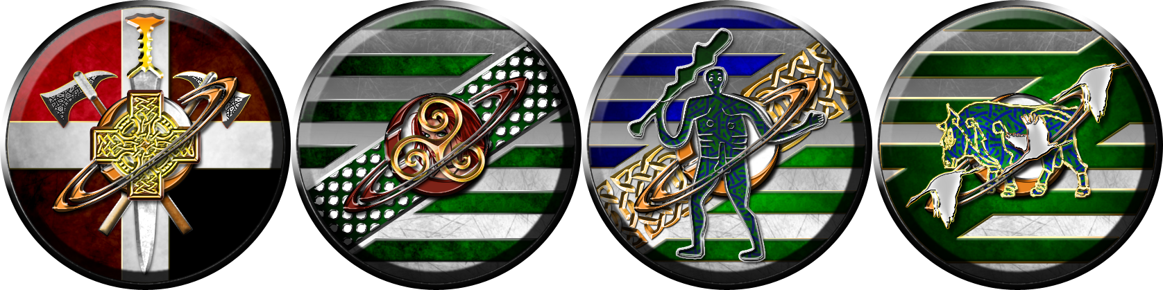 Gallic Emblems Gallic Moon Emblems by 1Wyrmshadow1 on DeviantArt