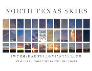 North Texas Skies Collage