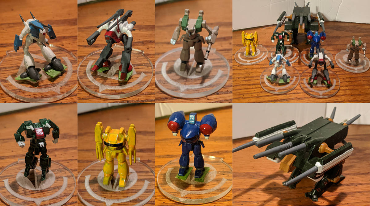 Ref Robotech Robotech REF Destroid Minifigs by 1Wyrmshadow1 on DeviantArt