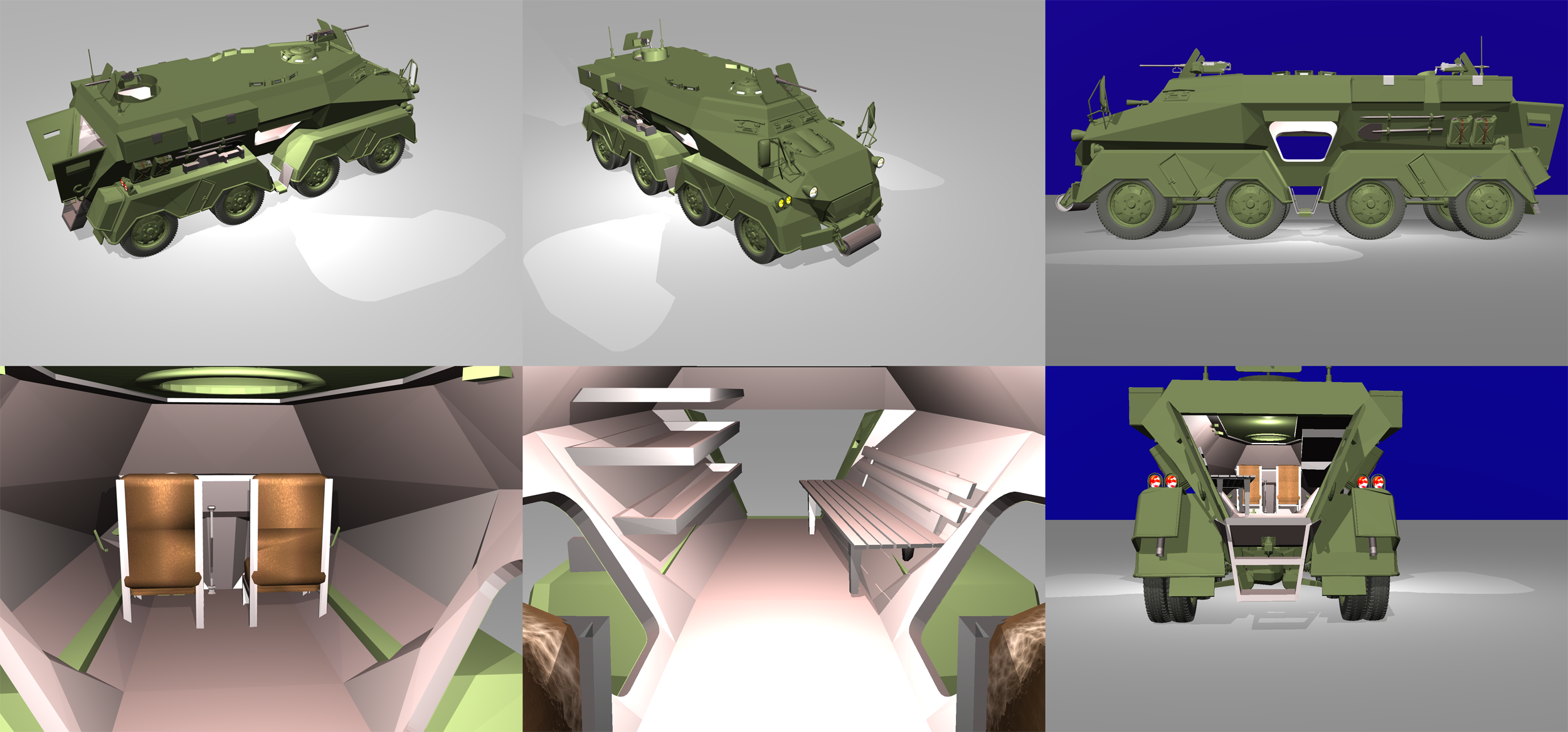 8 Wheel APC Walkaround by 1Wyrmshadow1 on DeviantArt