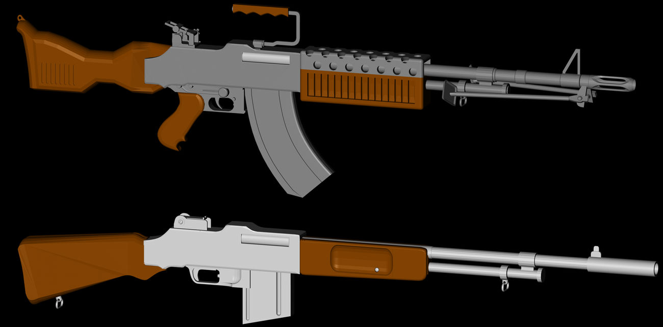 Browning Automatic Rifle BAR Weltkrieg2