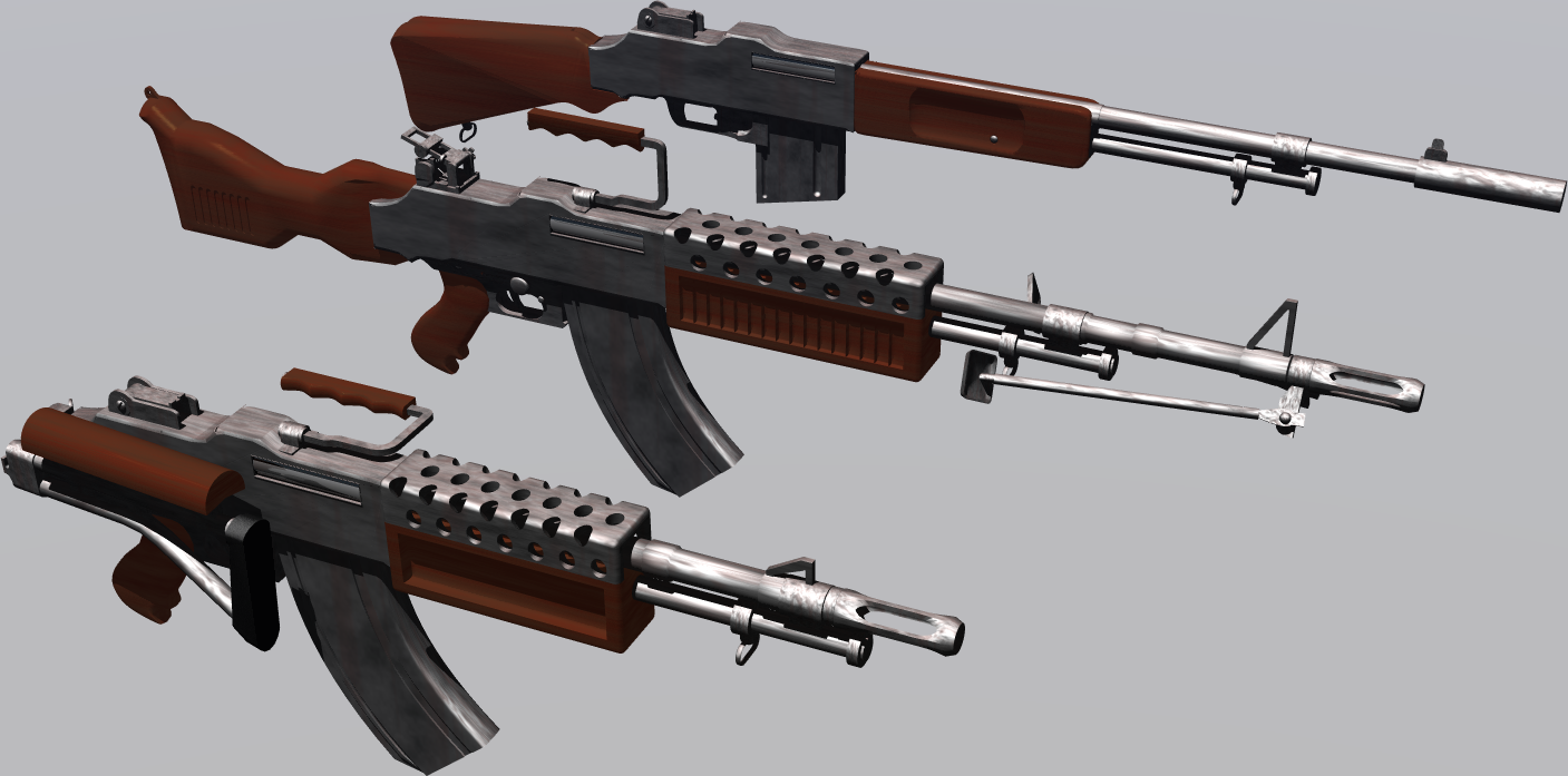 Modified Bar Rifle BAR upgrades by 1Wyrmshadow1 on DeviantArt