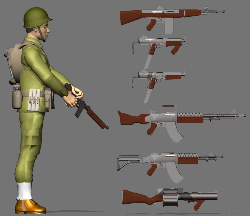 Soldier Loadout by 1Wyrmshadow1 on DeviantArt