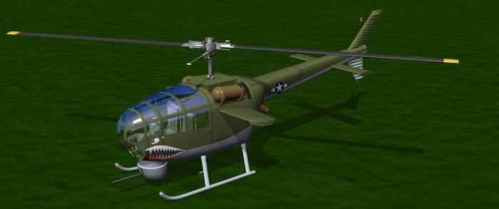 Sioux Scout Helicopter
