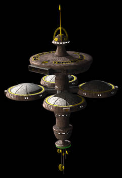 Terran Empire Saucer Station